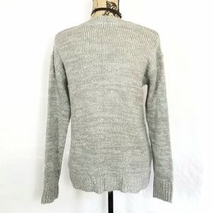 Rewind Sweaters - Rewind Owl Knit Long Sleeve Grey Sweater Rewind Sweaters - Rewind Owl Knit Long Sleeve Grey Sweater